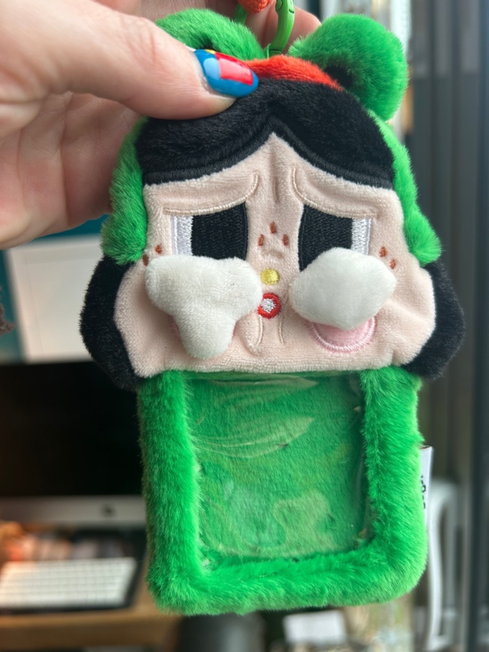 Pop Mart CRYBABY Crying Again Card Holder. BNWOB : never used